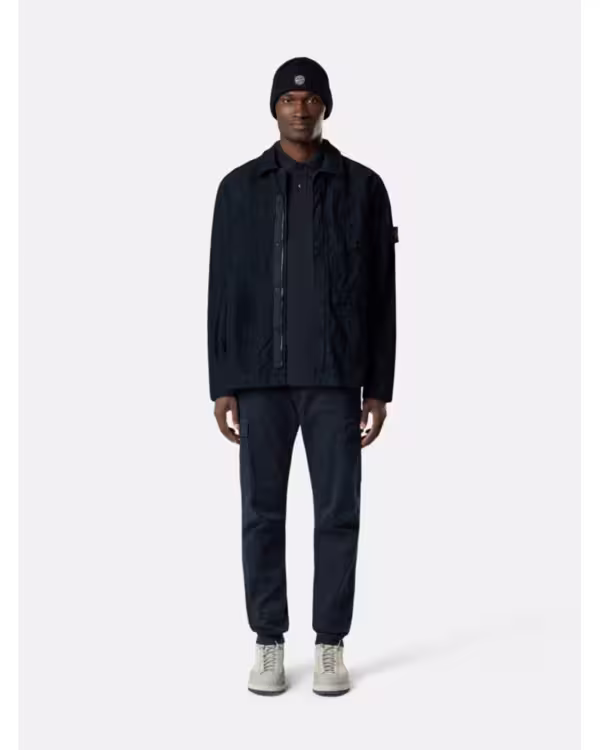 Stone Island Navy Compass Polo Shirt – view 2