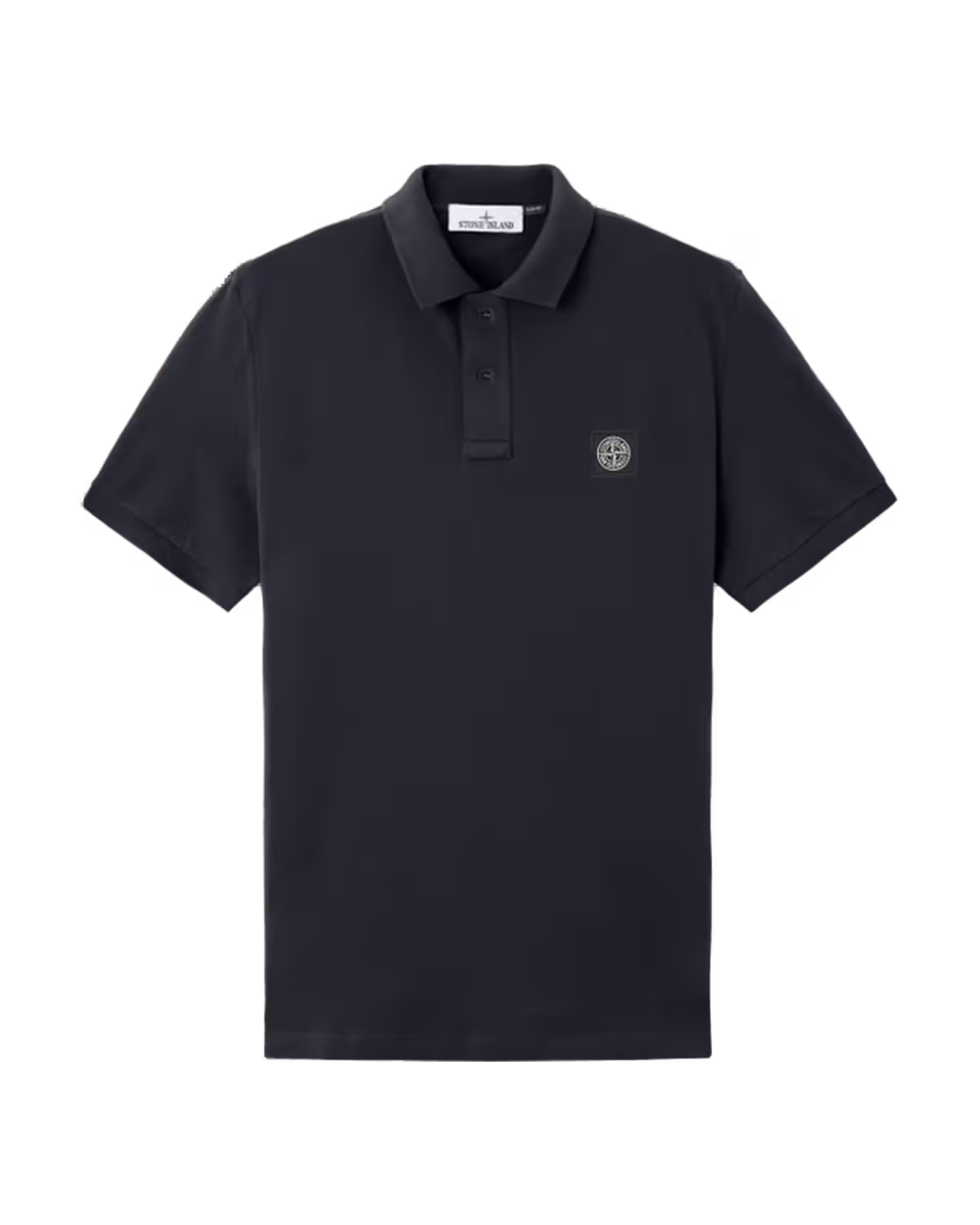 Stone Island Navy Compass Polo Shirt
