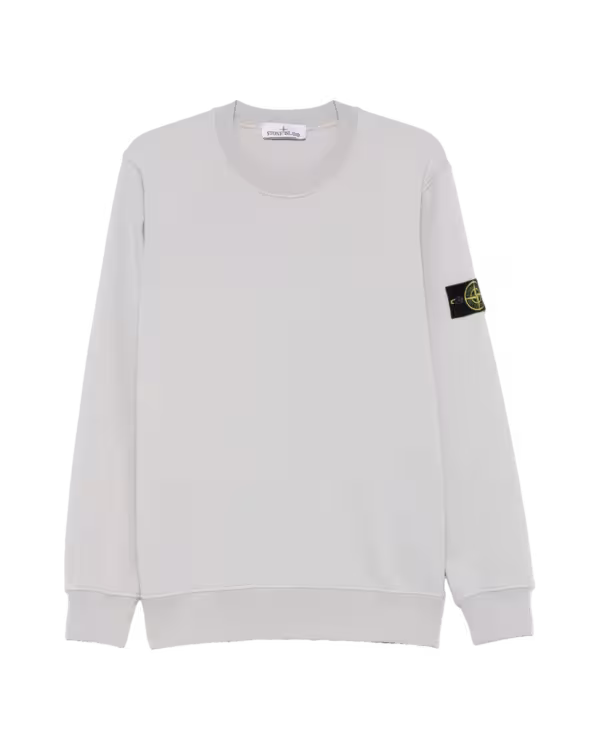 Stone Island Light Grey Compass Sweatshirt